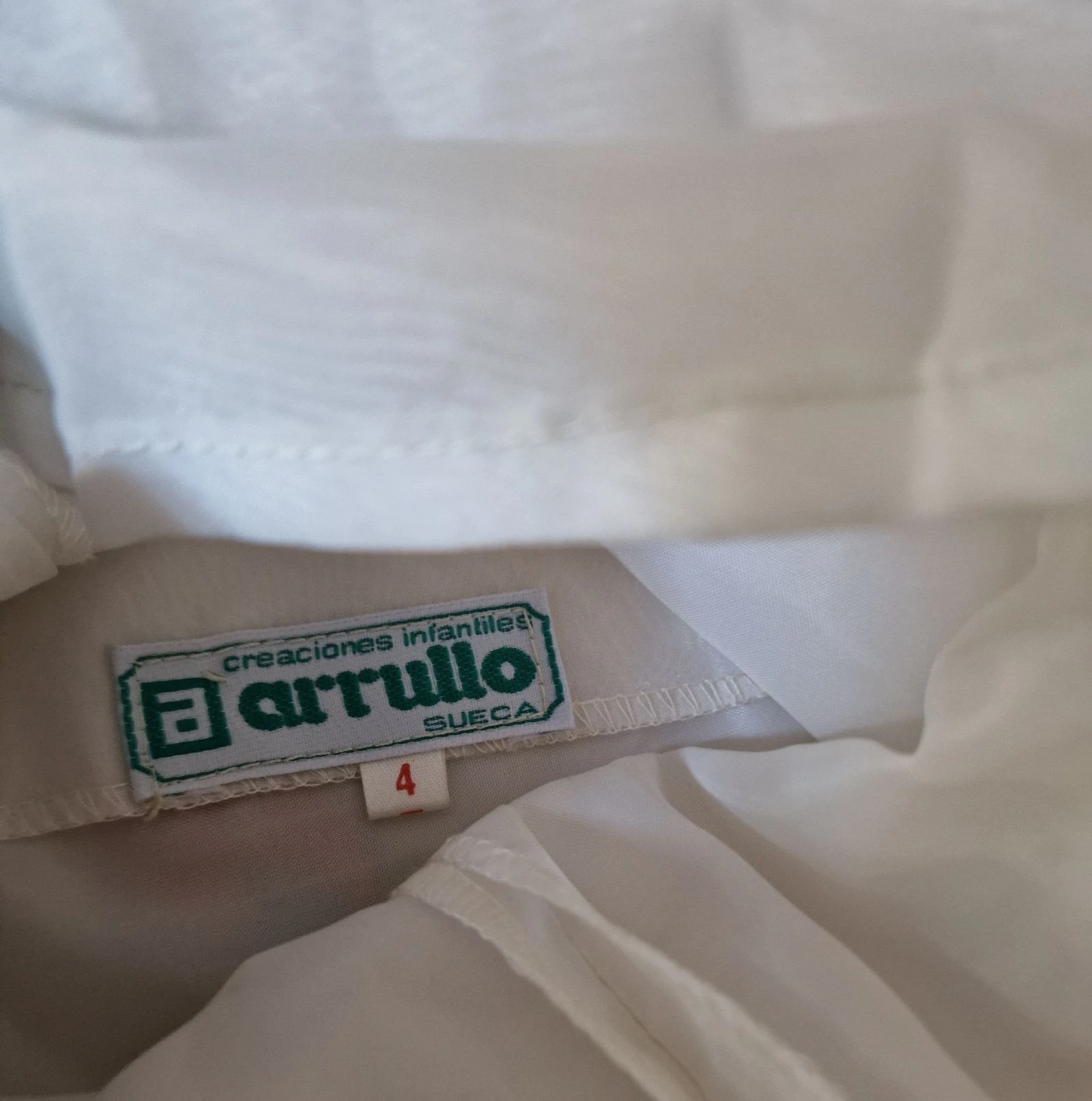 Conjunto de camisa y pantalón de vestir infantil de Creaciones Arrullo – photo 6